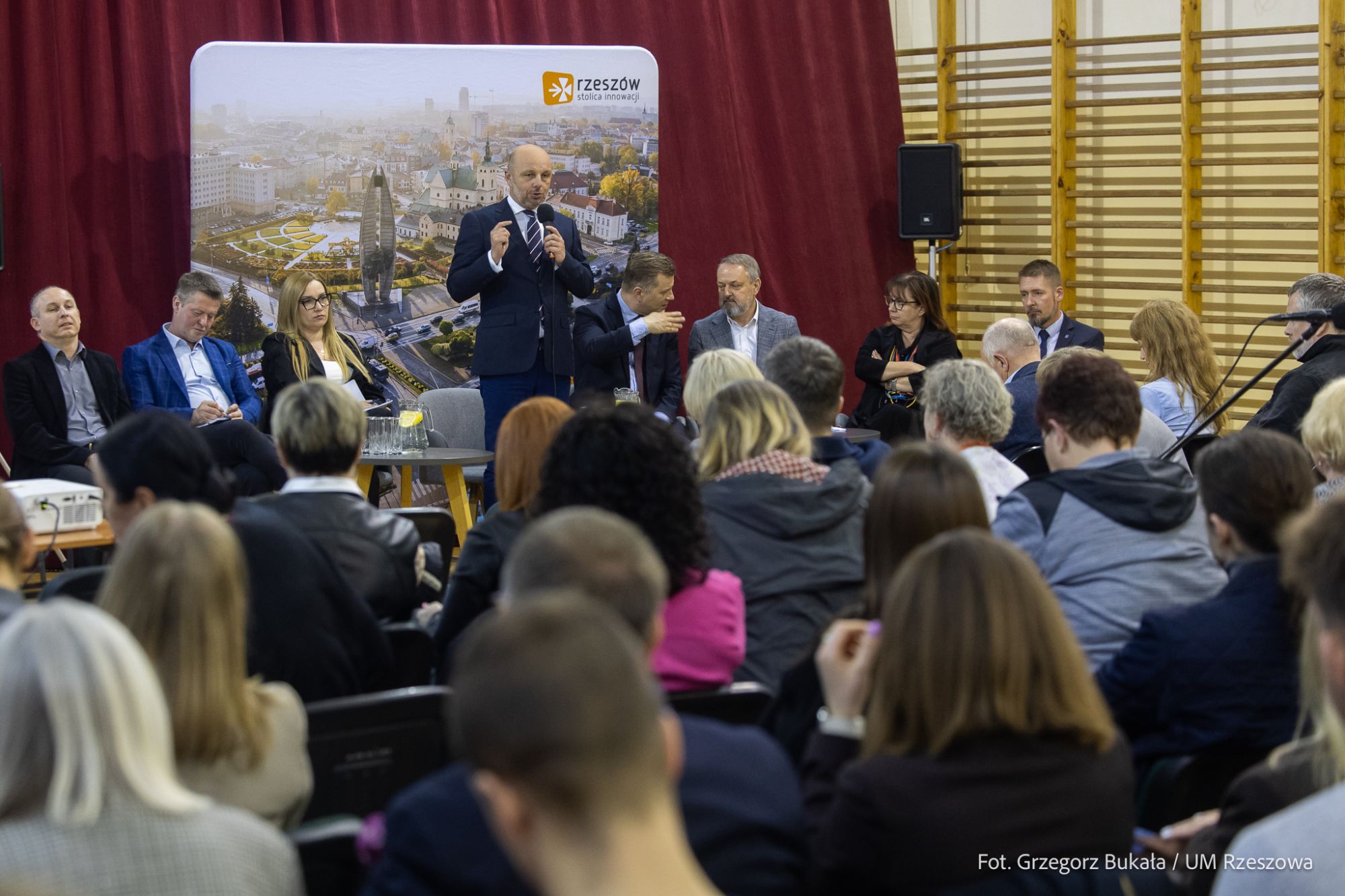Spotkanie Prezydenta Miasta Rzeszowa z mieszkańcami, fot. Grzegorz Bukała, Urząd Miasta Rzeszowa